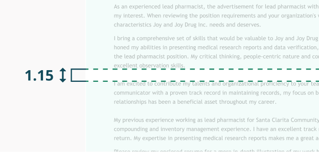 Cover Letter Format Spacing mob
